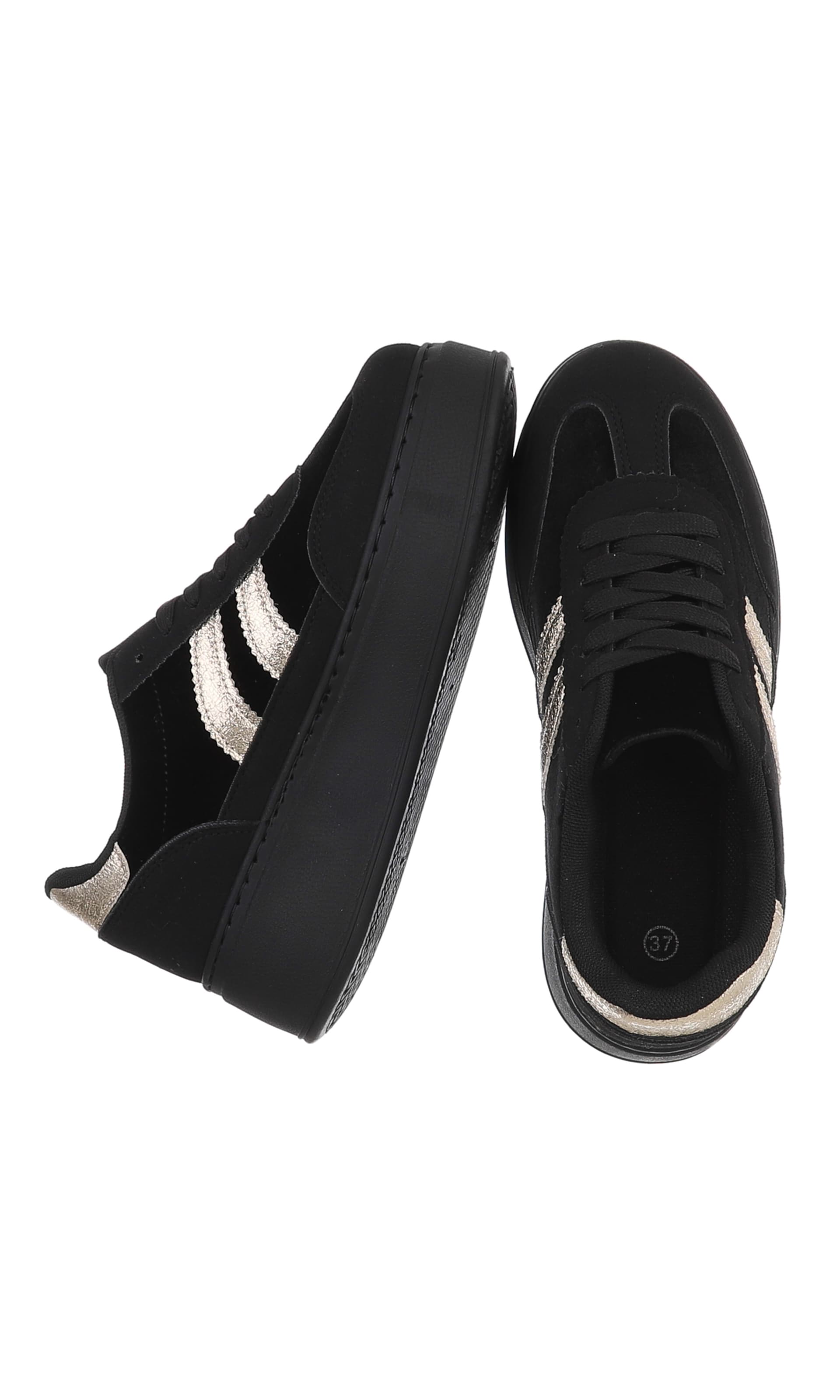 Ital-Design Sneaker in Schwarz