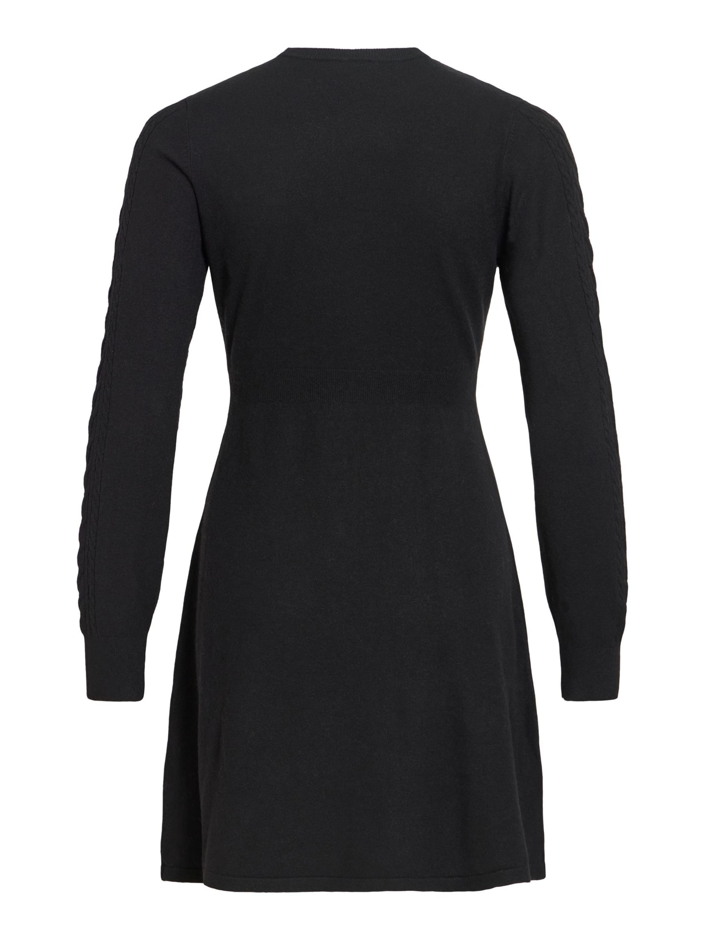 Robes en maille 'VIKerry' VILA en noir
