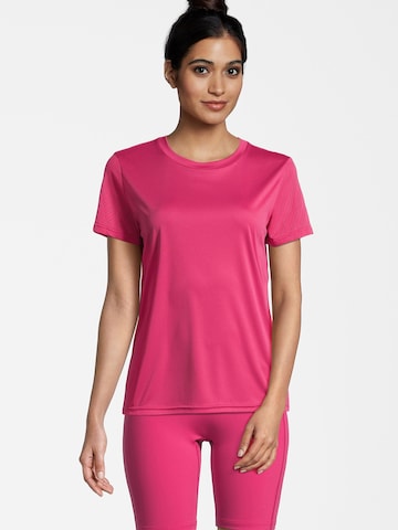 FILA Λειτουργικό μπλουζάκι 'RAGUSA' σε ροζ: μπροστά
