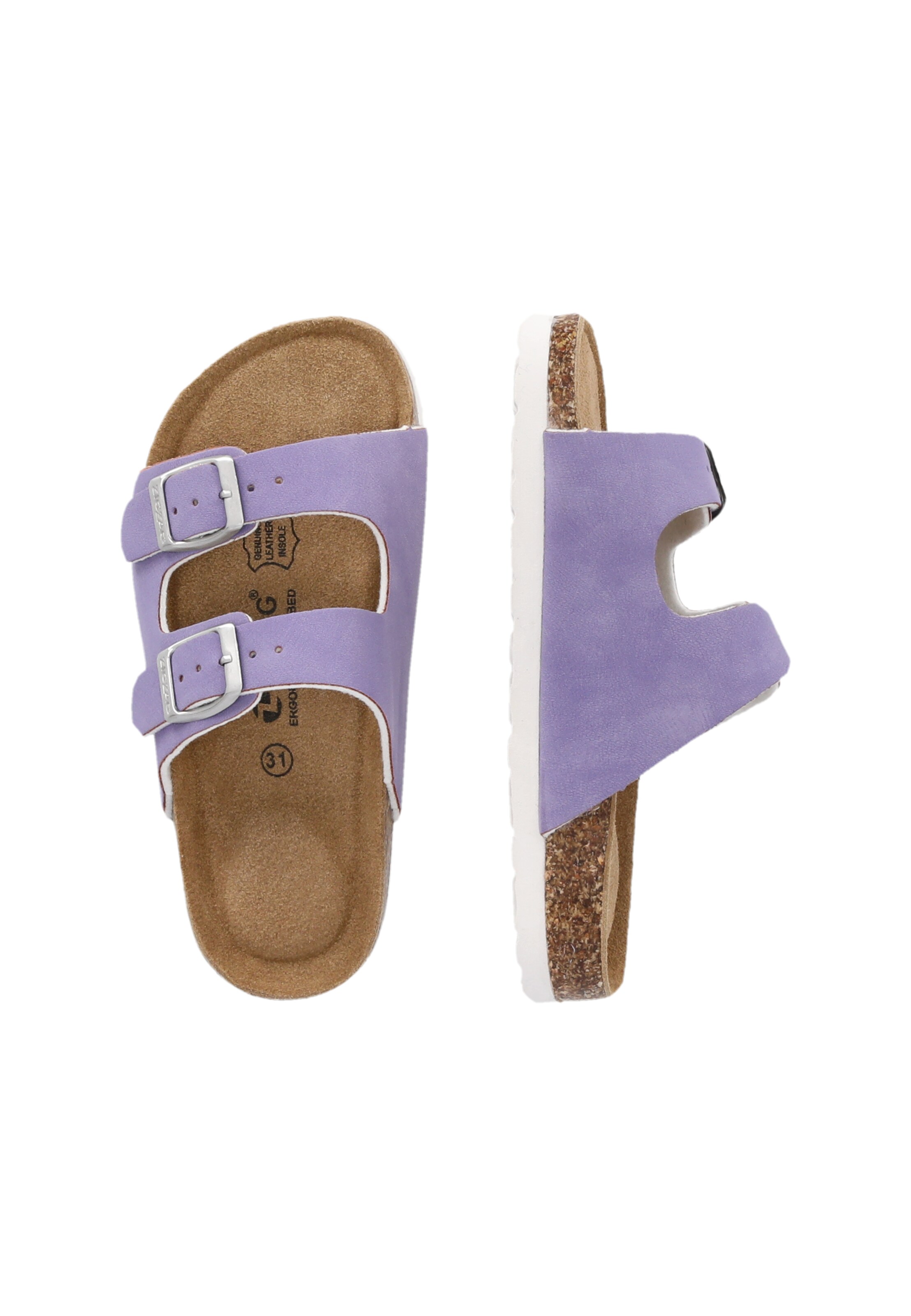 ZigZag Sandale 'Souza' in Lila