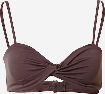 A LOT LESS Hauts de bikini 'Felice' en marron, Vue avec produit