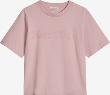 T-shirt Marc O'Polo en rose : devant