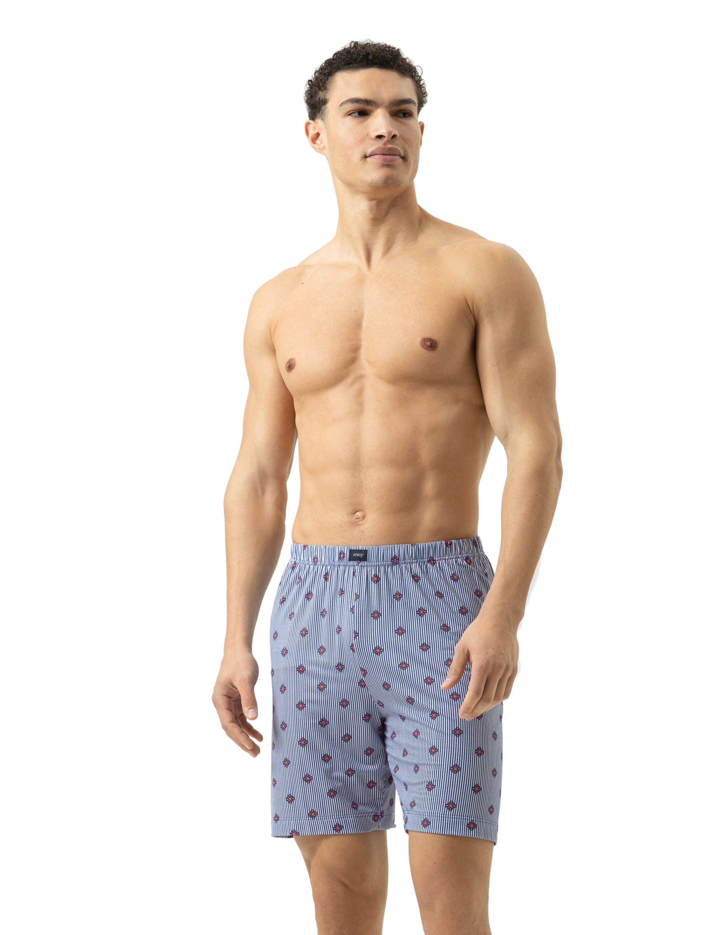 Pantalon de pyjama Mey en bleu : devant