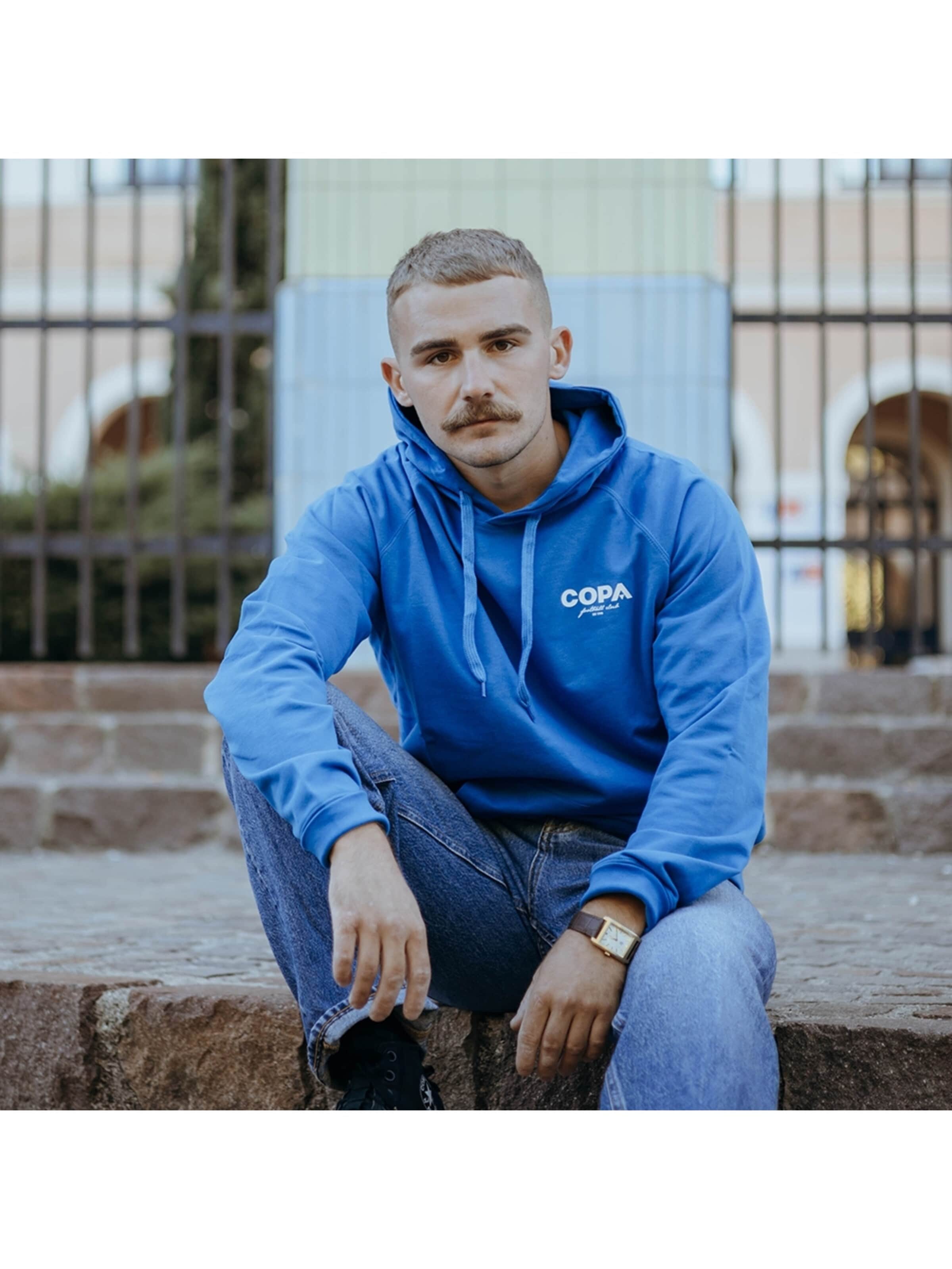 COPA FOOTBALL Trui 'COPA Football Club Hoodie' in Blauw