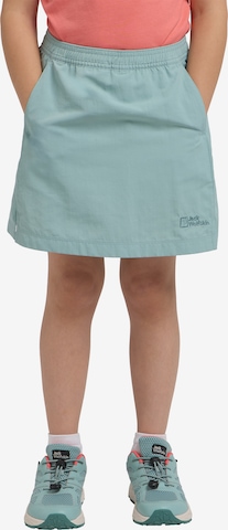 JACK WOLFSKIN Rock in Grün: Vorderseite