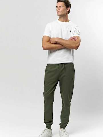 U.S. POLO ASSN. Tapered Bukser ' Terkel ' i grøn