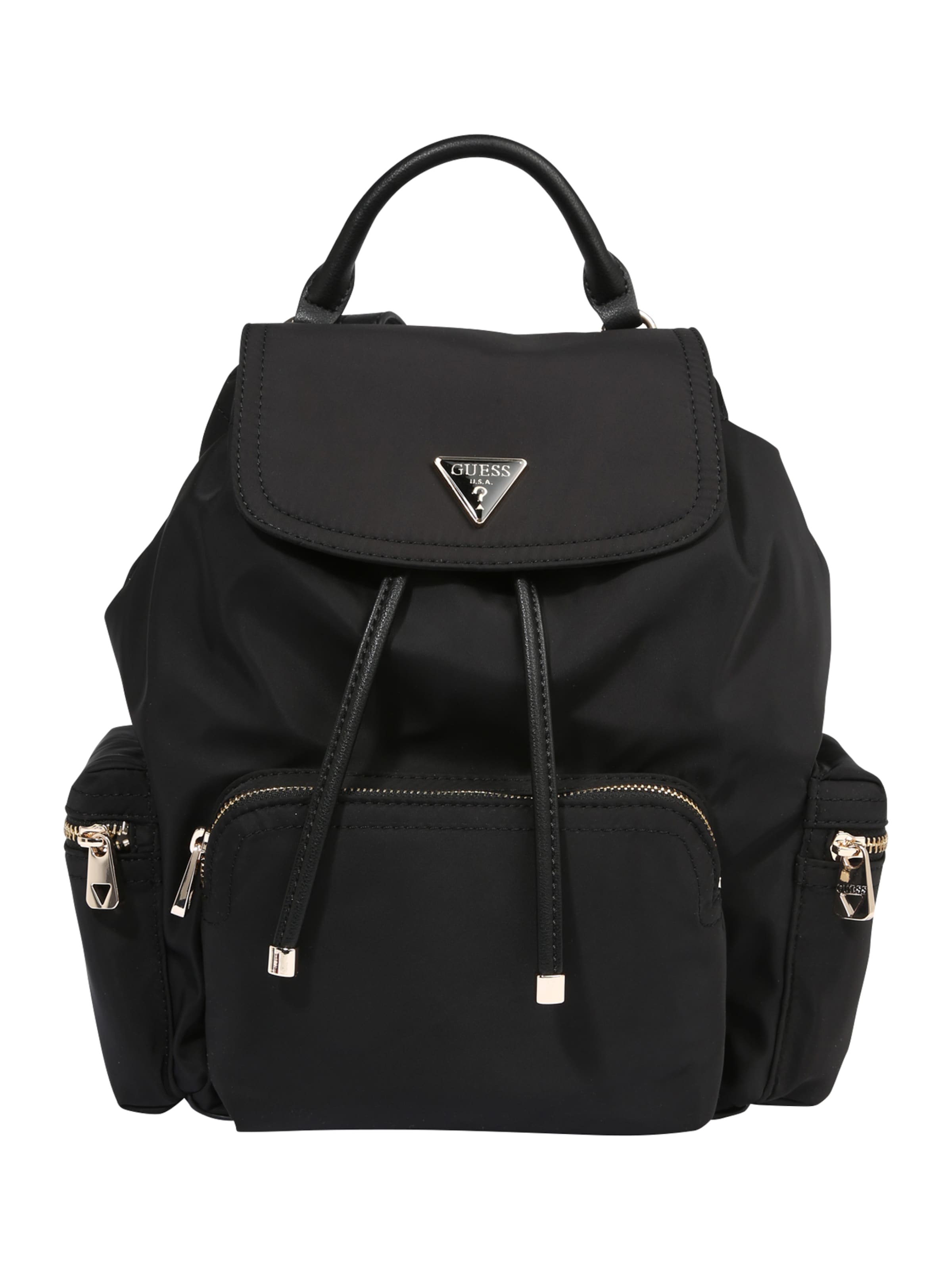 Guess Factory Ella Faux-leather Backpack in Brown | Lyst