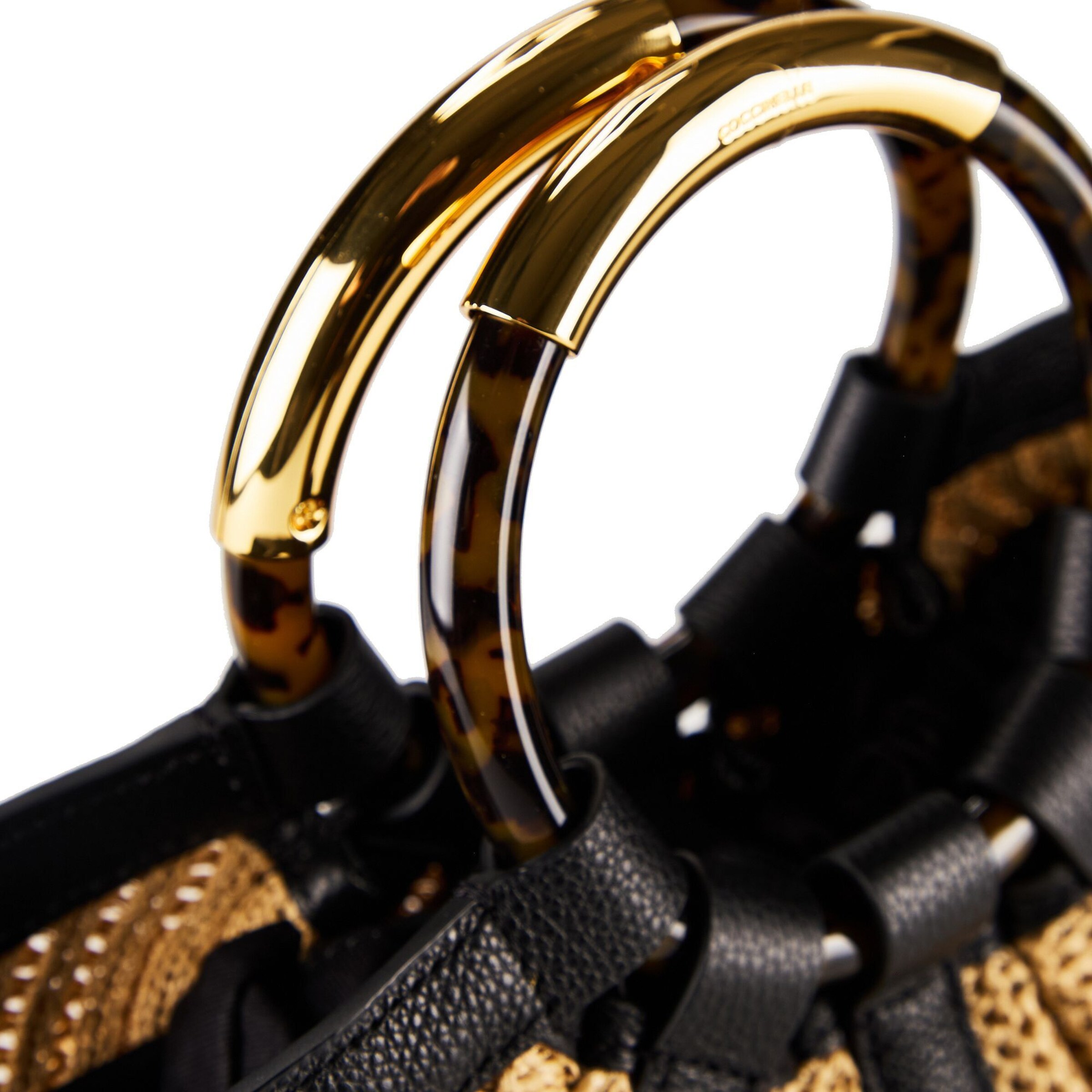 Coccinelle Shopper 'Shell' in Black