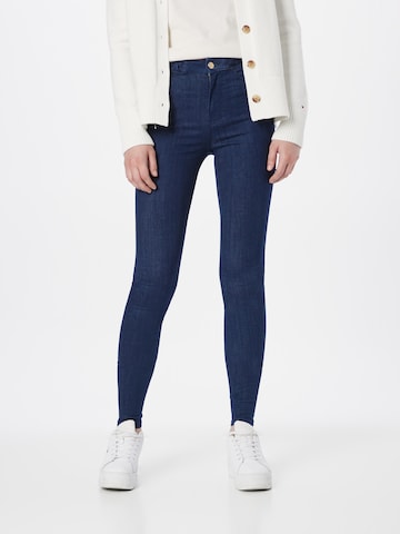 TOMMY HILFIGER Skinny Jeans 'Harlem' in Blauw: voorkant