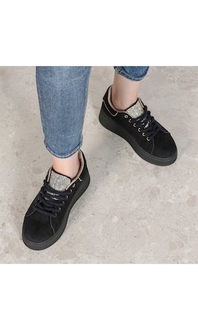 Ital-Design Sneaker in Schwarz