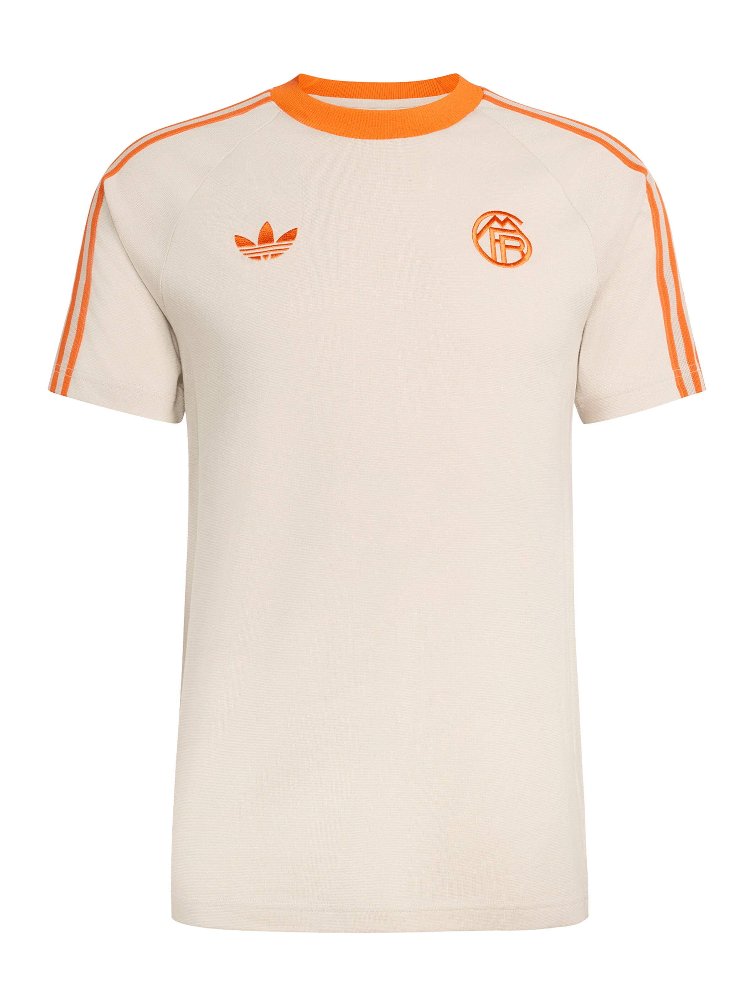 ADIDAS ORIGINALS T-Shirt SZNL in beige / orange, Produktansicht