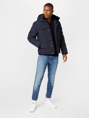 TOMMY HILFIGER Jacke in Blau