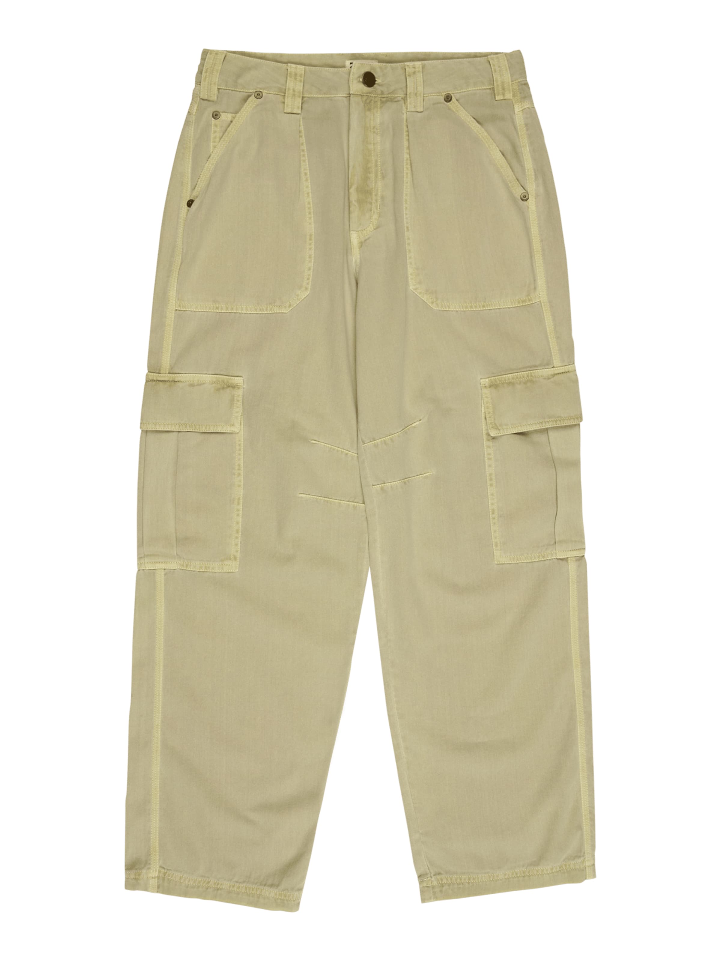 BILLABONG Regular Cargo Pants 'Walk Along' in Green: front