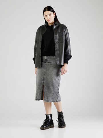 Jupe 'VMCVeri' Vero Moda Curve en gris