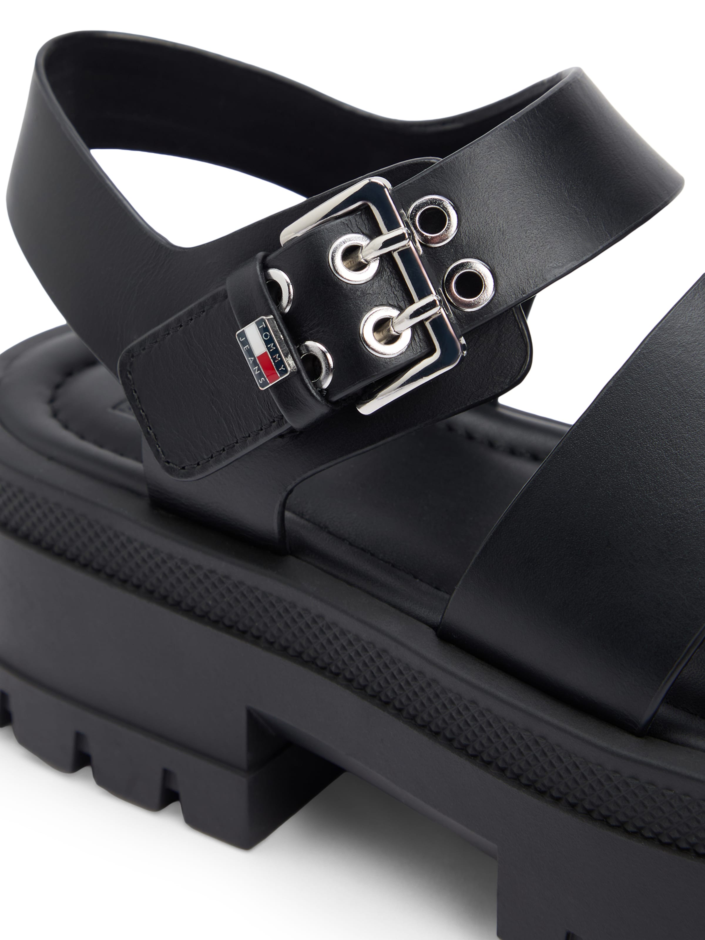 Tommy Jeans Sandal in Black