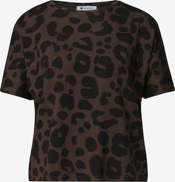 STREET ONE Shirt in Brown: front