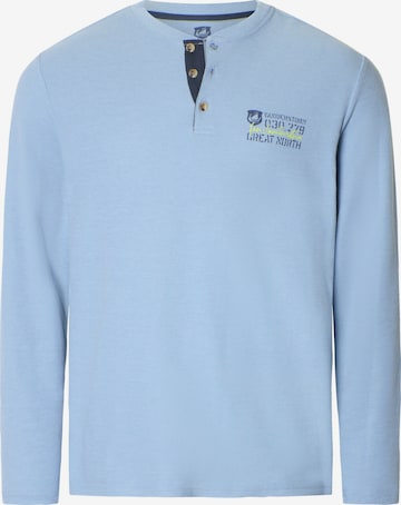 Jan Vanderstorm Shirt 'Ivor' in Blau: Vorderseite