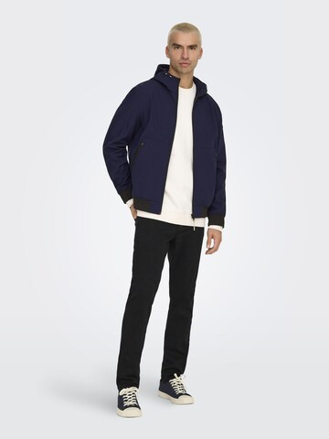 Only & Sons Tussenjas 'BOWIE ' in Blauw