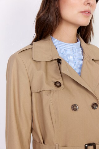 Soyaconcept Between-Seasons Coat 'LORA 5' in Beige