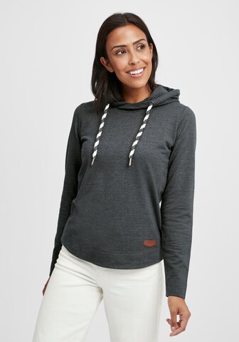 Oxmo Hoodie 'Wandy' in Grau: predná strana