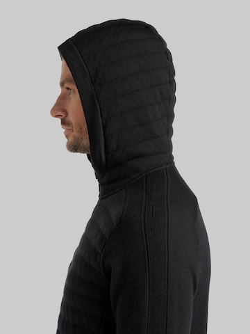 ICEBREAKER Спортна плетена жилетка в черно