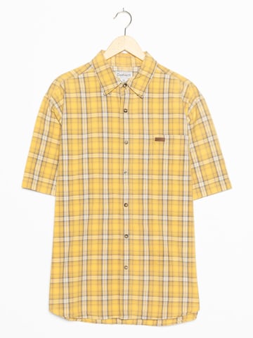 Carhartt WIP Button Up Shirt in XXL in Yellow: front