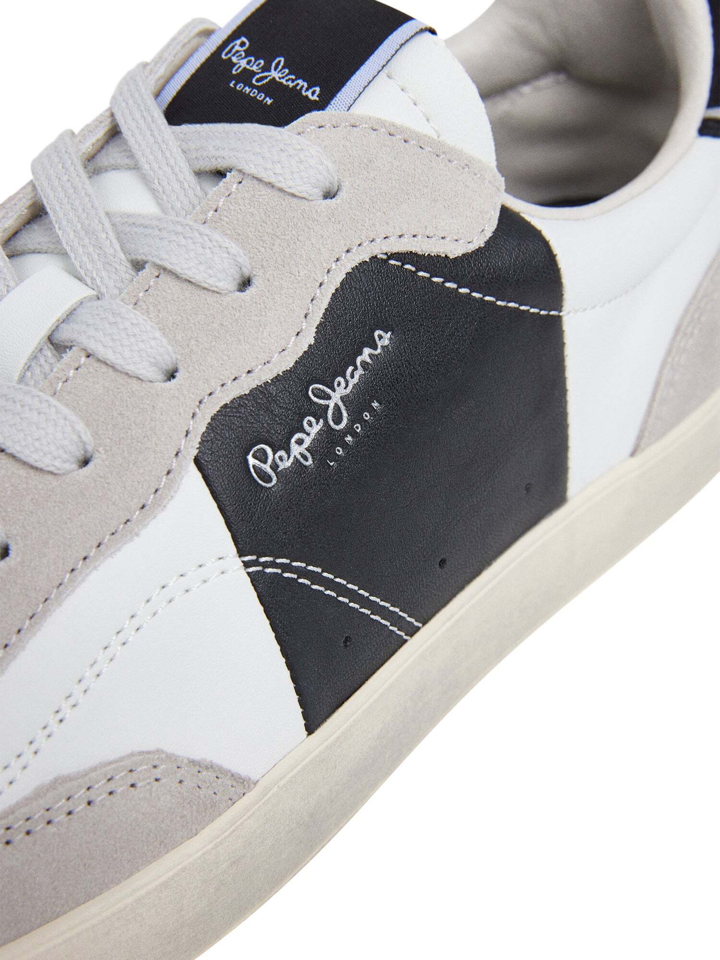 Sneaker bassa 'Lane Iron' di Pepe Jeans in bianco