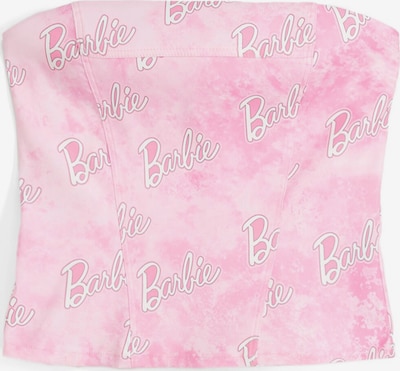 Bershka Top in rosa / weiß, Produktansicht