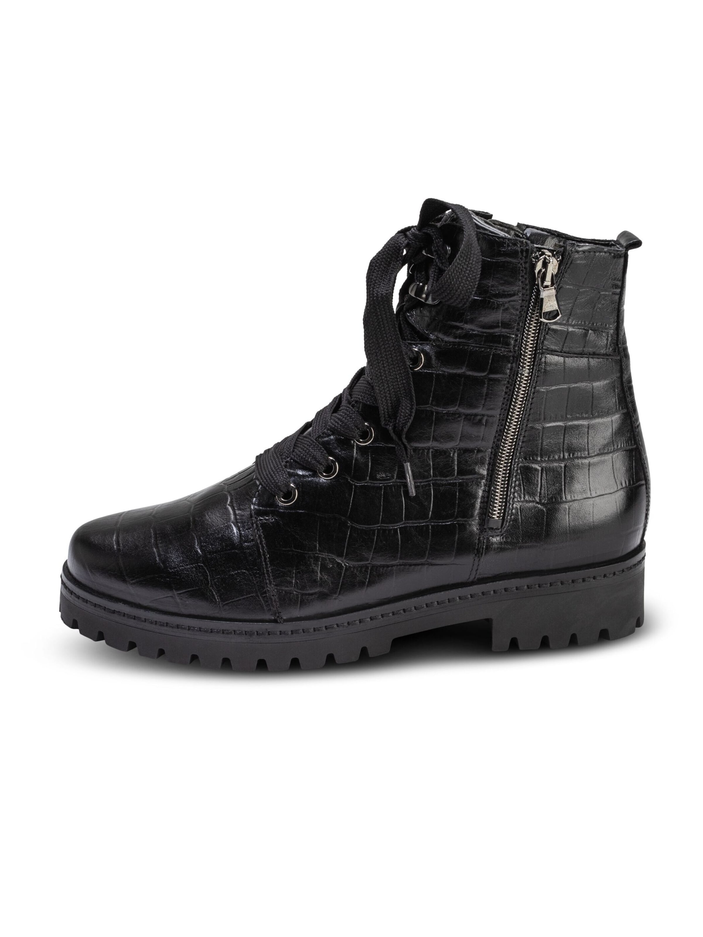 Stivaletto stringato di VITAFORM in nero