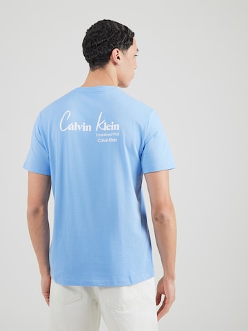Calvin Klein Jeans T-Shirt '30S' in Blau