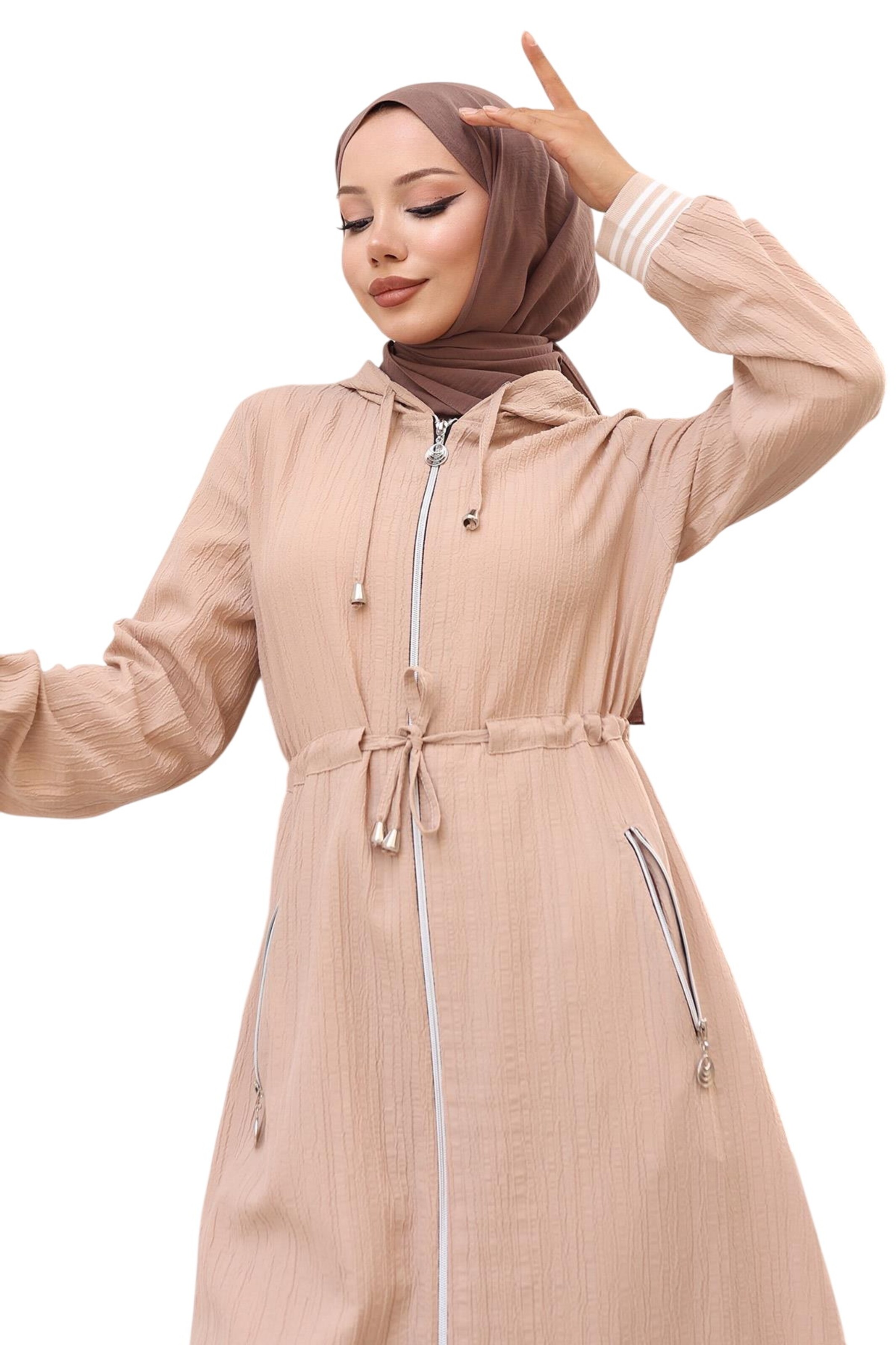 MODAMIHRAM Hosenanzug in Beige