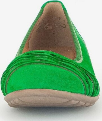 GABOR Ballet Flats in Green