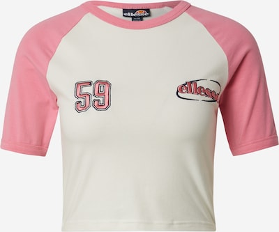 Marškinėliai 'VAMAVECHE' iš ELLESSE, spalva – rožių spalva / juoda / balkšva, Prekių apžvalga