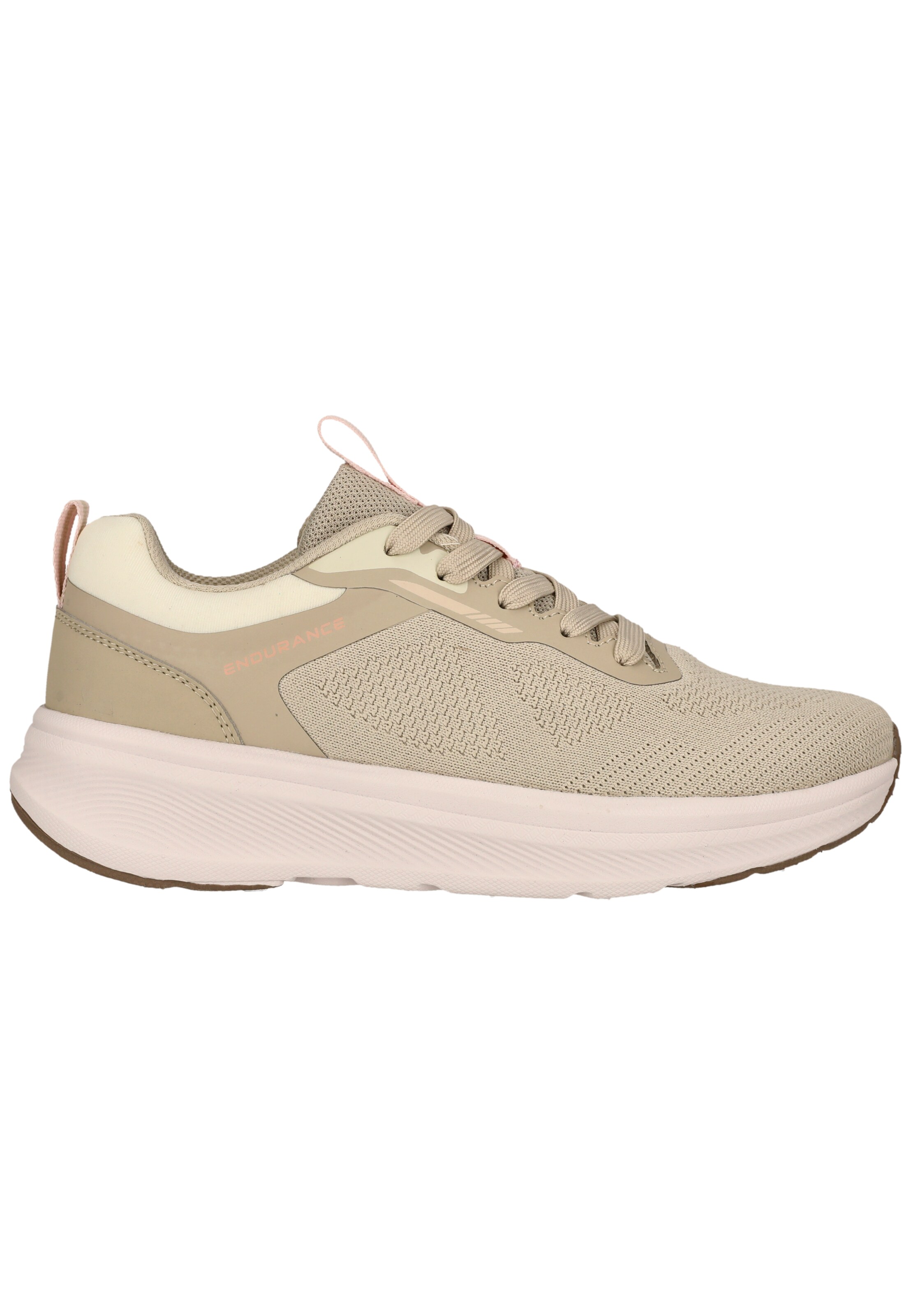 ENDURANCE Platform trainers 'Terrassa' in Beige