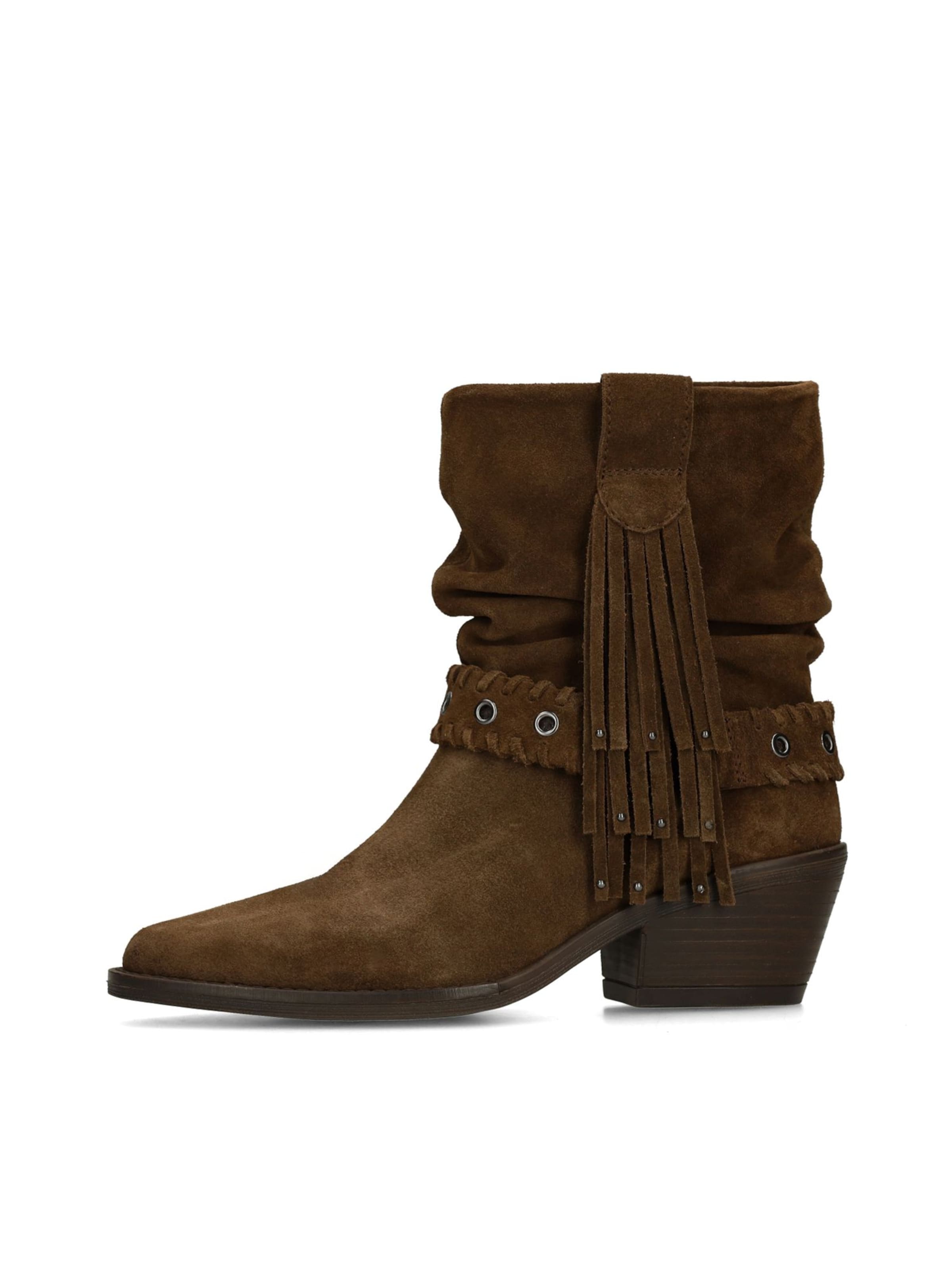 MANFIELD Stiefelette in braun, Produktansicht