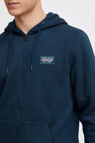 BLEND Sweat jacket 'Kaylon' in Blue
