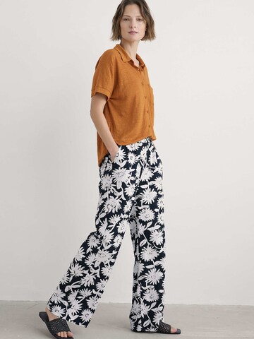 Wide Leg Pantalon 'Poolfield' Seasalt Cornwall en bleu
