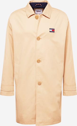 Tommy Jeans Mantel 'Mac' in chamois / navy / rot / weiß, Produktansicht