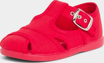 Pisamonas First-step shoe in Red: front