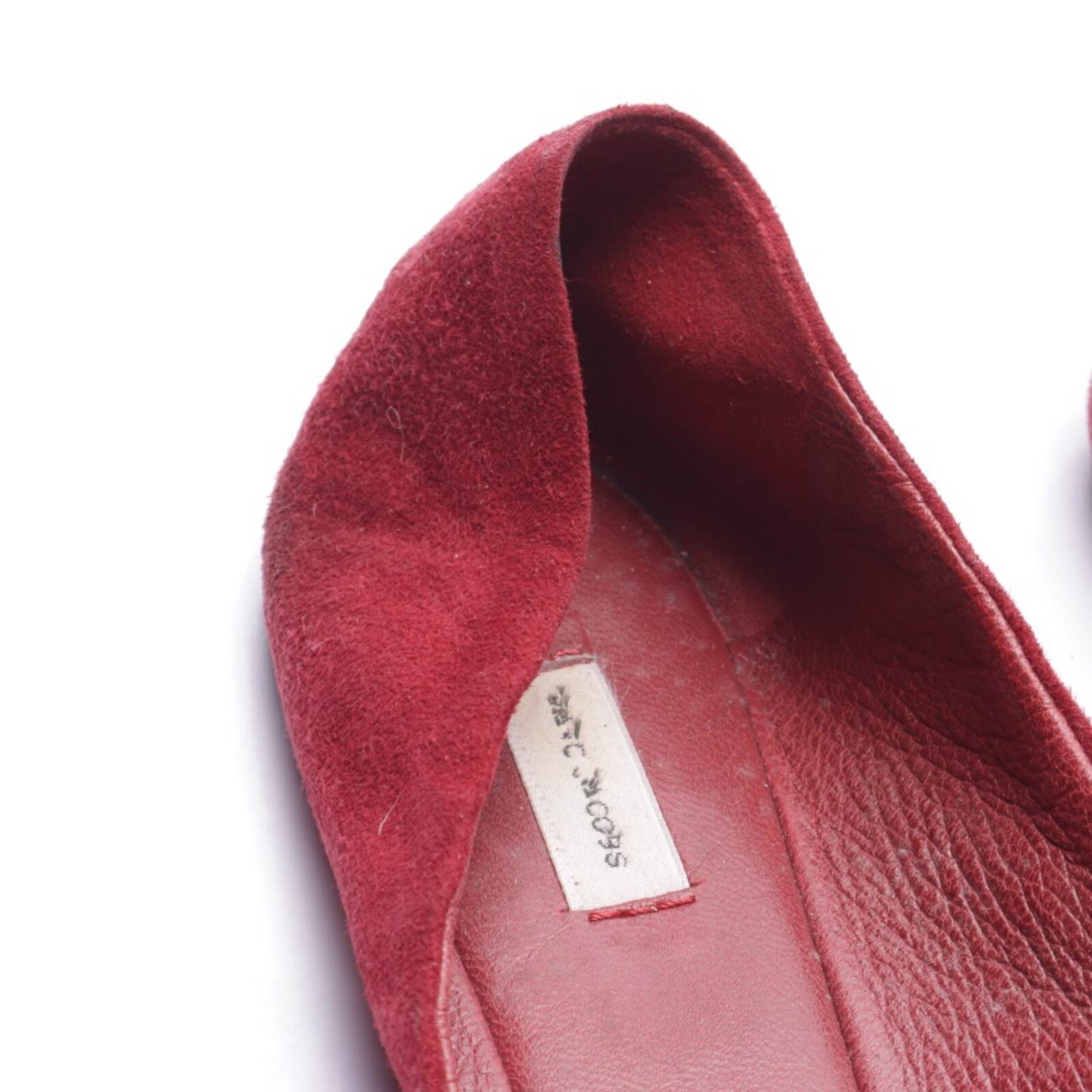 Marc Jacobs Flats & Loafers in 38,5 in Red