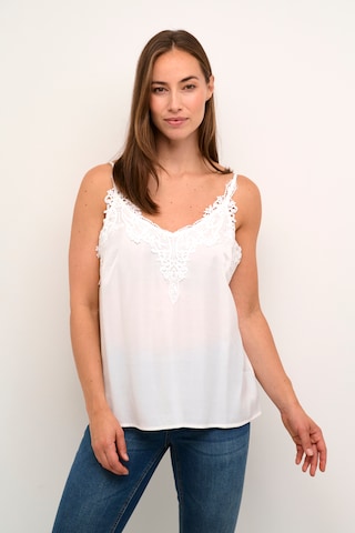 Cream Bluse 'Anna' i sort