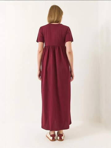 Bianco Lucci Jurk in Rood