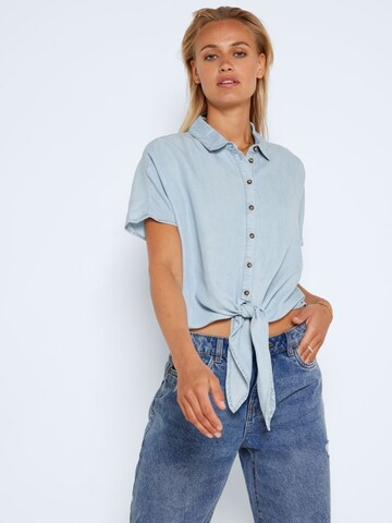 Camicia da donna 'IDA' di Noisy may in blu: frontale