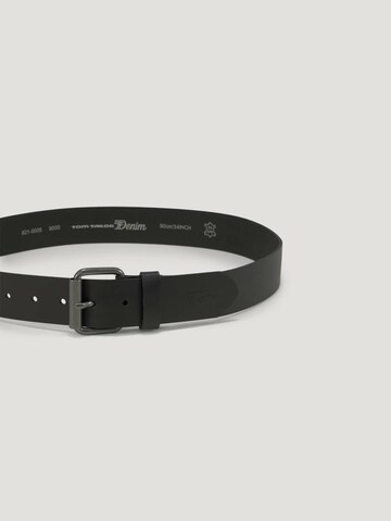 TOM TAILOR Belt 'Jack' in Black