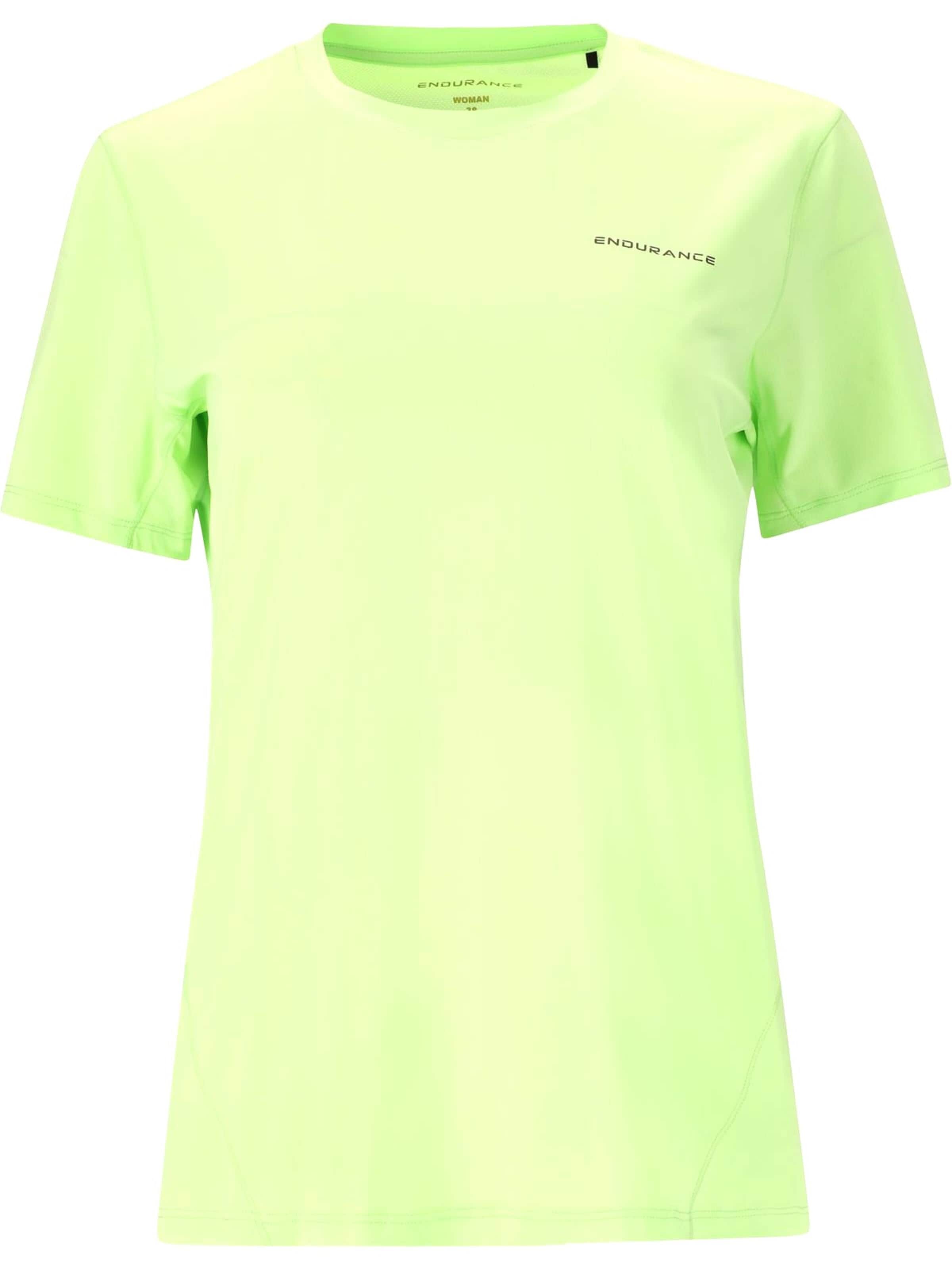 T-shirt fonctionnel 'Nan W SS Tee' ENDURANCE en vert
