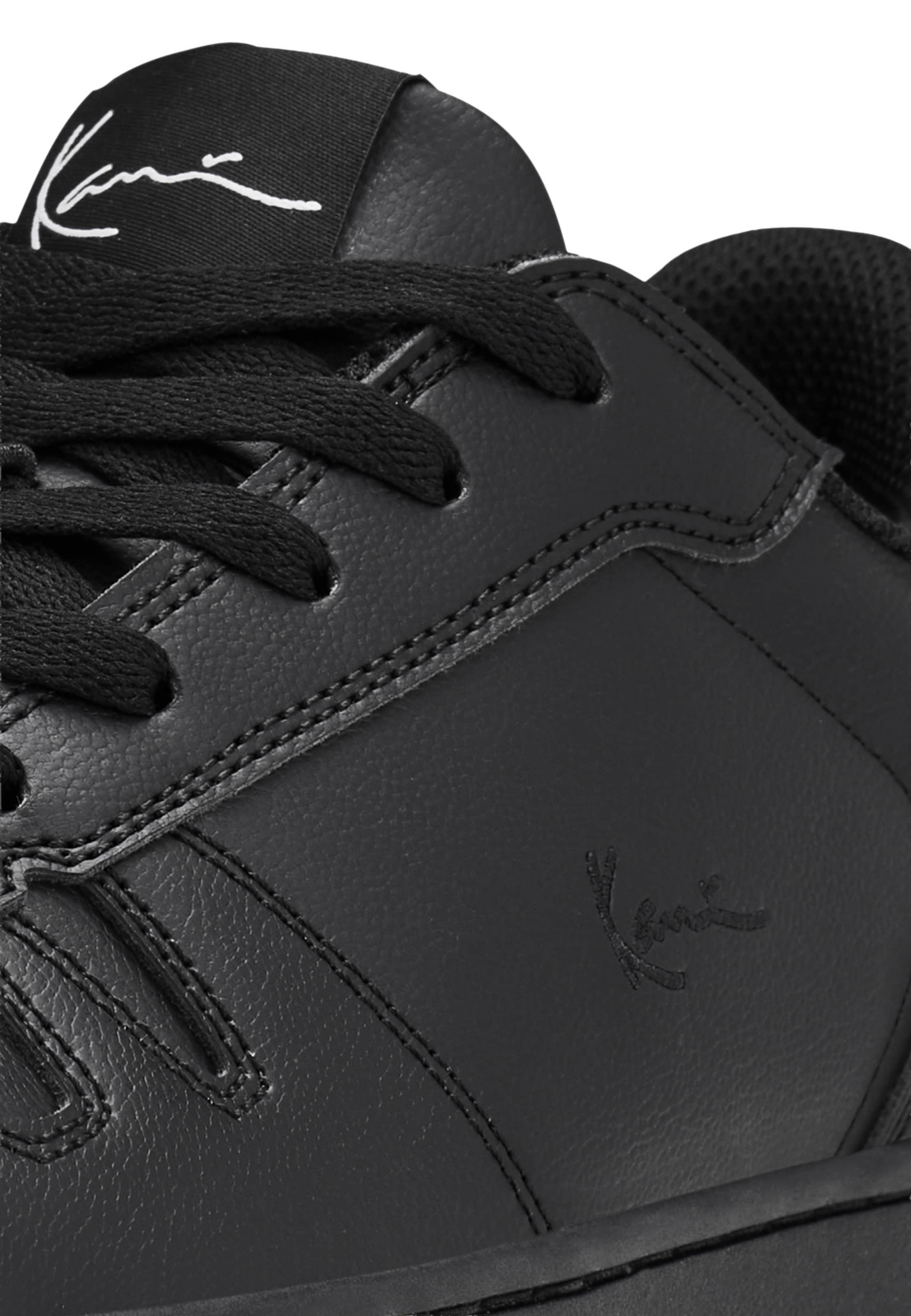 Karl Kani Platform trainers '89 Racket' in Black