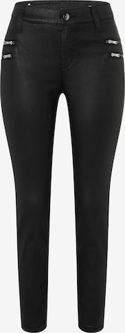 MAC Skinny Spodnie w kolorze czarny: przód