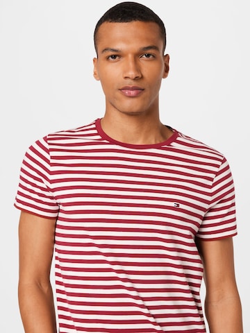 TOMMY HILFIGER Slim fit Koszulka w kolorze beżowy