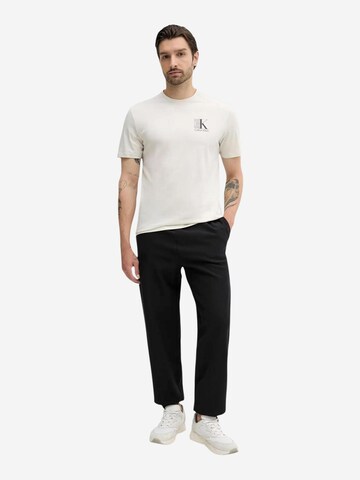 Calvin Klein Jeans Regular Sportbroek 'PREMIUM TERRY MONOGR LV04RC279G' in Zwart