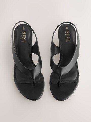 juoda Next Šlepetės per pirštą 'Forever Comfort®'